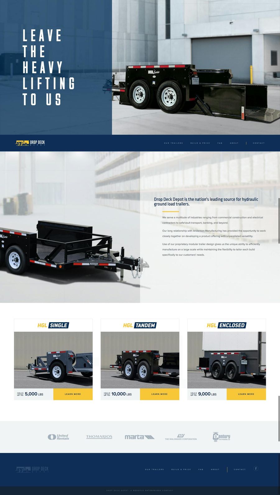 Drop Deck Depot project screenshot