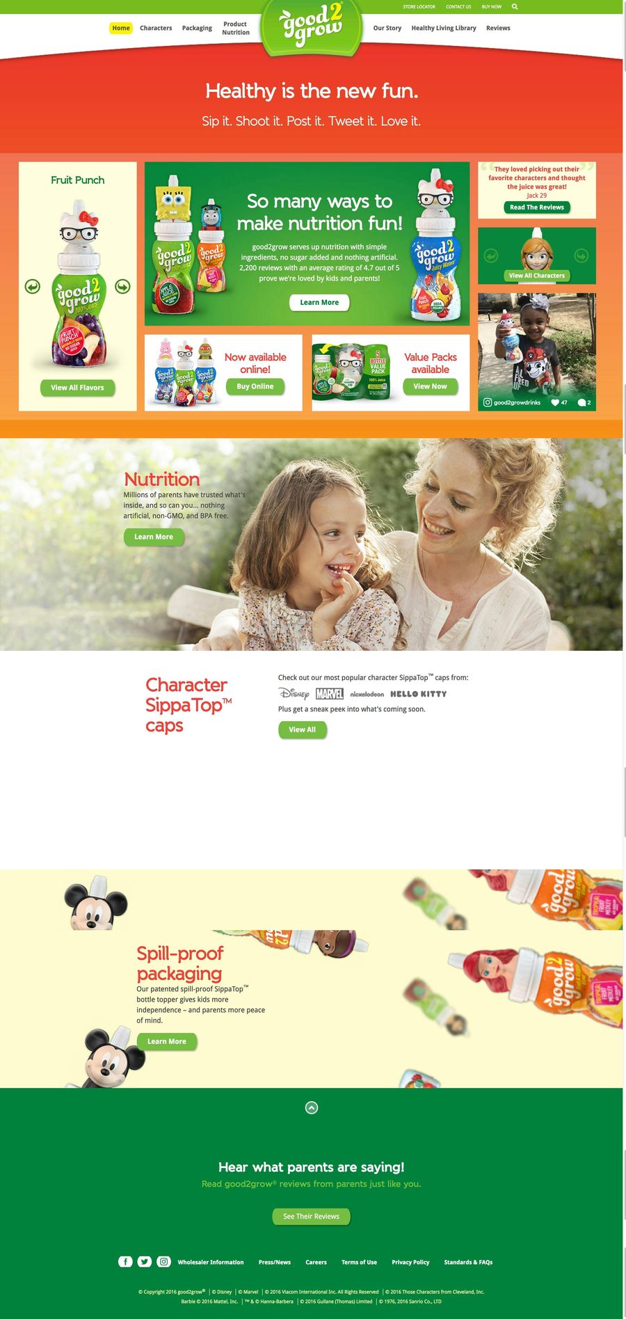 good2grow project screenshot
