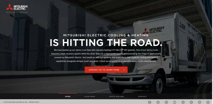 Mitsubishi Electric Demo Truck project screenshot